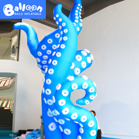 Tentacules de pieuvre gonflables personnalisés pour la décoration de festivals, les activités de vacances, les publicités commerciales
