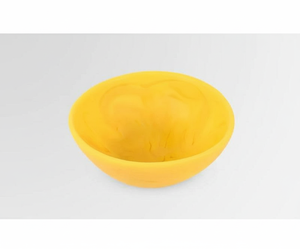 Achetez un bol décoratif en résine, un bol de service moderne et minimaliste pour fruits, collations, bonbons, centre de table et décoration de table à domicile - Product Image 3