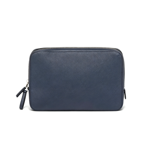 Stylish Genuine Leather Men's <strong>Clutch</strong> <strong>Bag</strong> <strong>Wrist</strong> <strong>Strap</strong> Embossed Logo Waterproof Portable Fashion Summer Daily Business <strong>Clutch</strong> <strong>Bag</strong> - Product Image 2