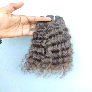 EXTENSIONS de cheveux naturels ondulés — queen beauty, EXTENSIONS de fabrication en inde - Product Image 3