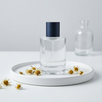 Flacon d'échantillon de parfum en verre vide en stock avec diffuseur à bâtonnets, portable, sérigraphie