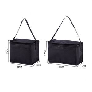 Custom Aluminum Foil Insulated Bag Portable Fresh Keeper Lunch Handbag Picnic Beer Cola 210D Lunch Cooler Tote Bags - Product Image 2