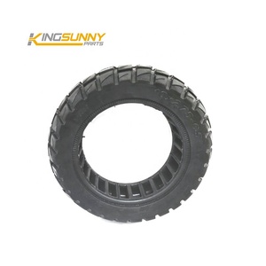Pneu plein tout-terrain 10*2.75-6.5 pour trottinettes électriques Kugoo M4 / Pro Zero 10X/10/9 <span class=keywords><strong>Dualtron</strong></span> <span class=keywords><strong>Mini</strong></span> - Pièces détachées 70/65-6.5 - Product Image 1
