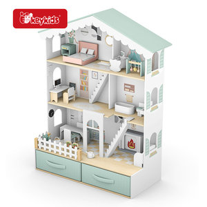 Personalizar Baby Doll Muebles Juguete <span class=keywords><strong>de</strong></span> madera Doll Cuna con almacenamiento W08E045 - Product Image 4