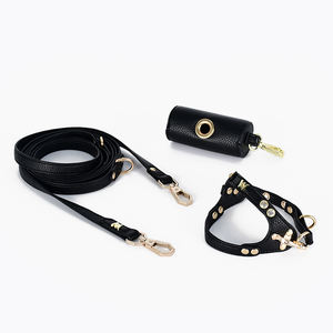 Özel deri köpek Poop tek kullanımlık atık torbası kutusu sahipleri stoklanan toptan el yapımı geri dönüşümlü açık Pet aksesuarları - Product Image 3