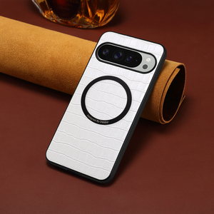 Funda Magnética para Teléfono con Carga Inalámbrica, Diseño de Piel de Cocodrilo, Resistente a Impactos, Estilo Lujoso, Compatible con <span class=keywords><strong>Pixel</strong></span> 11/10/9/8/7/6 Series - Product Image 3