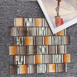 Conception de dosseret extérieur en <span class=keywords><strong>mosaïque</strong></span> de verre, carreaux de <span class=keywords><strong>cuisine</strong></span> en forme de <span class=keywords><strong>mosaïque</strong></span> de verre à prix compétitif, vente d'usine - Product Image 3
