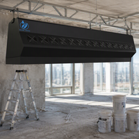 Rideau d'eau portable Water Crown pour événements et expositions – Rideau de brume intérieur pour projection