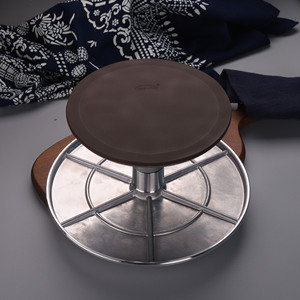 ฐานหมุนเค้กอะลูมิเนียมอัลลอยคุณภาพสูง ขนาด 12 นิ้ว สำหรับตกแต่งเค้ก - Product Image 6