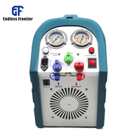 Máquina de Recuperación de Refrigerante SHINGCOOL RR250 con Motor y Compresor de Pistón sin Aceite 100-240V para Sistemas de Congelación