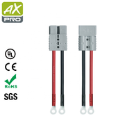 Câbles de connecteurs de charge haute intensité personnalisés 50A 350A, faisceau de câbles, assemblage de câbles d'alimentation isolés en PVC pour véhicules à énergie nouvelle