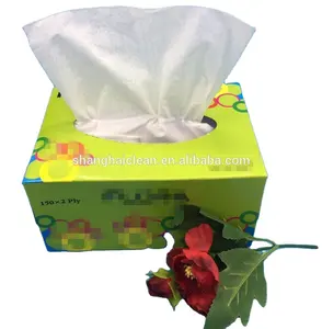 facial tissue soft absorting box tissue OEM good quality