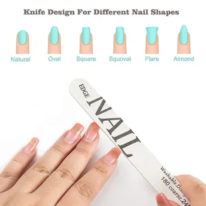 12pcs Thiết lập đa Grit Sanding Buffing móng tay móng tay các tập tin Emery Board Zebra đánh bóng đệm móng tay nghệ thuật tập tin <span class=keywords><strong>Kit</strong></span> - Product Image 6