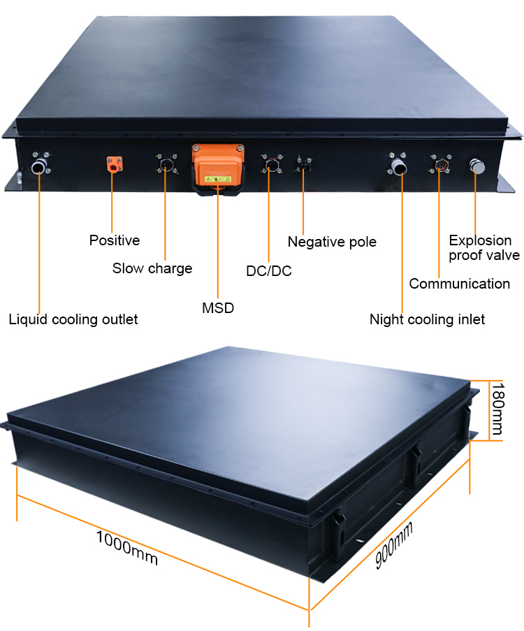 A Grade 40kwh Lithium Battery Pack High Safety 400V 100AH 200AH With MSD Design