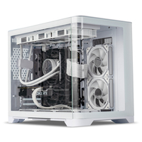 Nouveau boîtier d'ordinateur de jeu Asiahorse Mid Tower avec alimentation RGB ATX/Micro-ATX en alliage d'aluminium