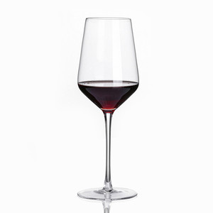 Calici da Vino in Cristallo <span class=keywords><strong>Arka</strong></span> Fashion, Bicchieri Moderni a Stelo Lungo per Vino Rosso - Product Image 1