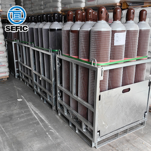 Cilindros de Gas Industriales Sin Costura DOT-3AA de 48.8L, Cilindro de Gas Argón de 2400psi 300CF 235mm - Product Image 2