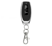 433 MHz RF Télécommande Apprentissage Code EV1527 pour Porte Garage Porte 315MHZ Métal 2 touches sans fil fréquence LED éclairage sans fil