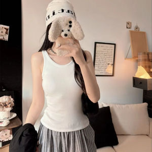 1018 # Factory su misura reggiseno a costine Slim Fit canotta alta fascia elastica ampia gilet imbottito da <span class=keywords><strong>donna</strong></span> ogni giorno 5 colori - Product Image 2