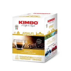 Kimbo Amalfi Caffè Miscela in Capsule 50 Pezzi per Nespresso 0,16g/Capsula Compatibile con Capsule di Caffè e K-Cups - Product Image 1