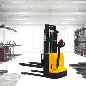 Apilador Eléctrico de Paletas con Batería de Litio Certificado por la CE, Capacidad de 1.2T/1.5T, Altura de Elevación de 3m/4m para Manejo de Materiales en Almacenes - Product Image 1