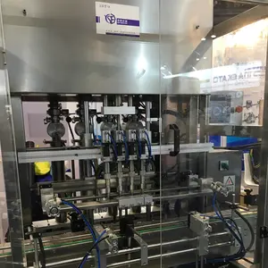 Factory Direct Sales Full automatic factory price piston shampoo liquid mineral water bottle filling machine