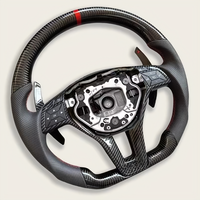 Volant en fibre de carbone pour Mercedes Benz Classe C W204 C63 W212 W218 W207 W172 GLC C63 A45