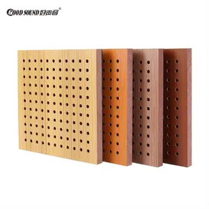 GoodSound Recording Studio Perforated Sound-Absorbing Black Mdf Panel Acoustic Board Made Of Wood 3d Model Design