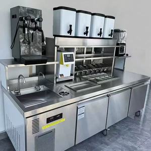 Nuevo Diseño de Mostrador Automático Comercial para Té de Burbujas / Estación de Bebidas Personalizable, Equipo para Té de Burbujas y Té con Leche - Product Image 2