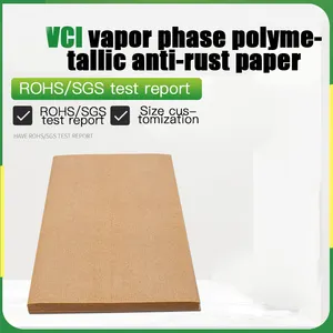 専門工場製造Vci紙茶色防錆気相紙袋カスタム工業用包装紙