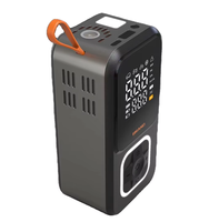 Compresseur d'air sans fil pour pneus avec lumière LED, affichage numérique SOS, 150 PSI, rechargeable, 4000 mAh, pompe à air avec arrêt automatique PR