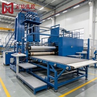 Machine de production complète pour rideaux de refroidissement humides 7090 7060 95g 105g pour usine de fabrication