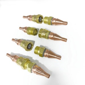 Juego de Conectores Rápidos de Latón de 3/8 y 1/4, Macho y Hembra, Autosellantes, de Superficie Lisa y Duradera, para Soldadura, Venta al por Mayor de <span class=keywords><strong>CREDE</strong></span> - Product Image 5