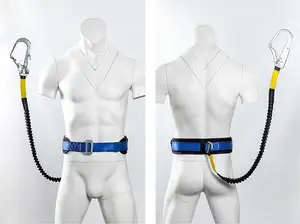 Quality Assurance Lap Belt Fall Protection Rock Climbing Safety Harness With Safety Rescue Hook