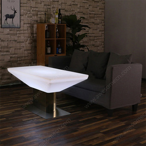 Modern LED Lit Stainless Steel Plastic <strong>Bar</strong> Table Hookah Club Furniture <strong>Bar</strong> <strong>Set</strong> IP65 Waterproof for <strong>Outdoor</strong> and Hotel Use - Product Image 6