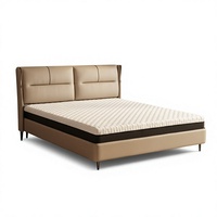 Queen-Size 12-Zoll Gel-Memory-Foam-Matratze - Langlebiger Stoffbezug Mittelfest Kühlend Druckentlastend Leicht Austauschbar