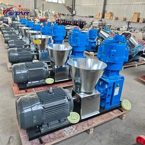 Macchina Elettrica/Diesel per <span class=keywords><strong>Pellet</strong></span> di Grano e Mangimi, Capacità 200kg/h, Costruzione in Ghisa, Dimensioni <span class=keywords><strong>Pellet</strong></span> 2-4mm/4-6mm, Alta Qualità - Product Image 2