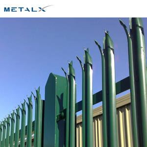 Clôture de sécurité résidentielle en acier galvanisé d'<span class=keywords><strong>occasion</strong></span> à bas prix, modélisation 3D, design personnalisé, anti-corrosion - Product Image 3