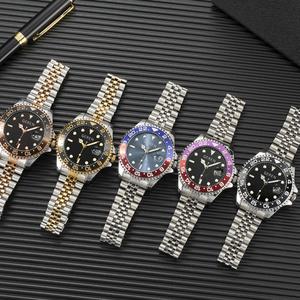 Montres de sport pour hommes avec logo de marque original personnalisé, montres de mode pour affaires en acier inoxydable avec mouvement à quartz, boîtier en alliage - Product Image 5