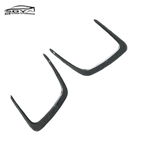 Séparateur de capot avant en fibre de carbone G80 G82 M3 M4 Séparateur de capot avant Couvercle de moteur Bouches d'aération pour <span class=keywords><strong>BMW</strong></span> G80 M3 G82 M4 G83 - Product Image 6