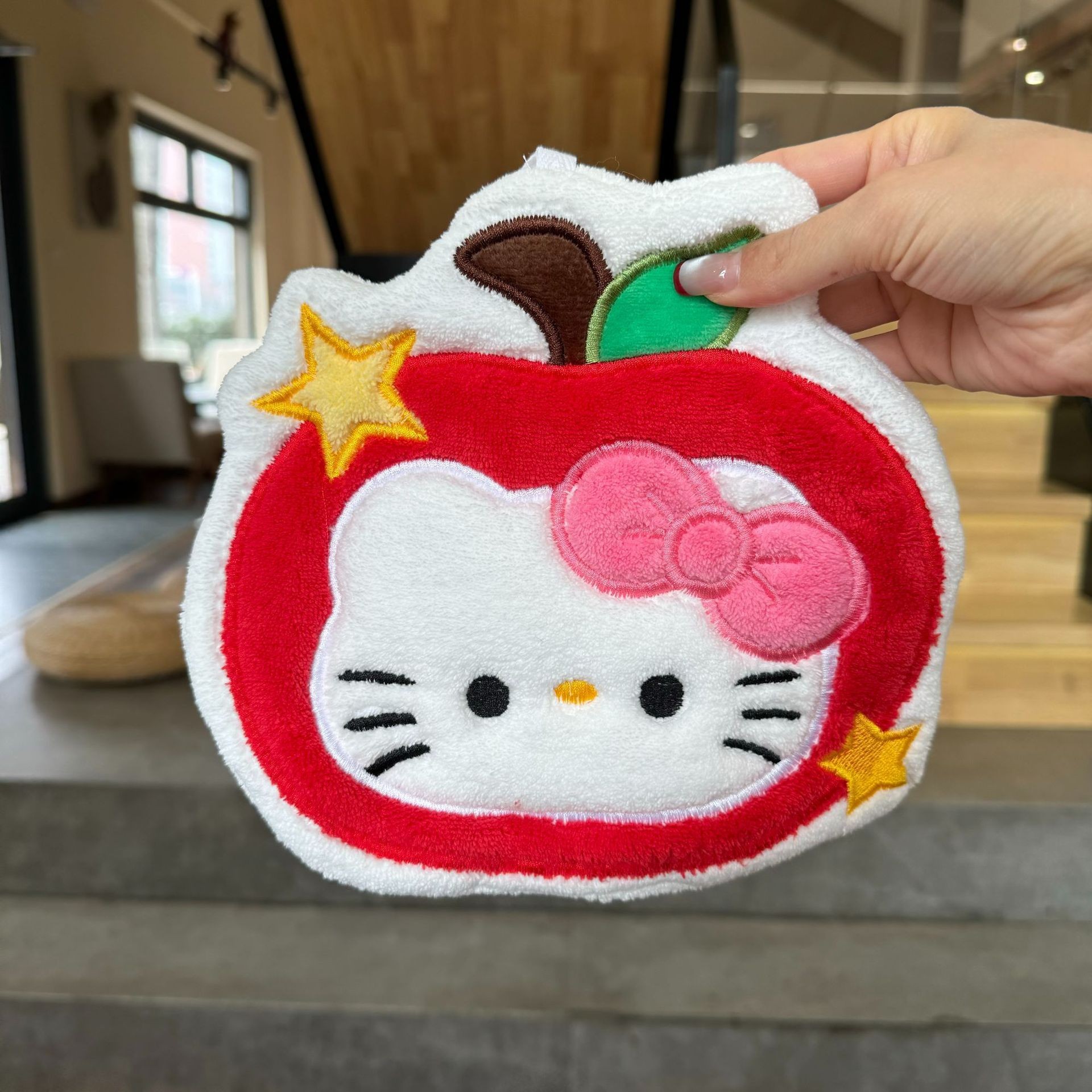 Pomme rouge kt [serviette]