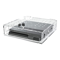 Boîtier de verrouillage en acrylique sur mesure pour console de jeu PS4 coque de sécurité et de protection lucite pour playstation