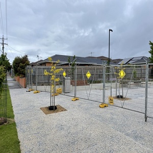 Valla <span class=keywords><strong>de</strong></span> seguridad portátil sostenible para patio trasero y granja Marco <span class=keywords><strong>de</strong></span> metal galvanizado <span class=keywords><strong>Alquiler</strong></span> móvil temporal - Product Image 4