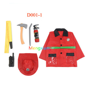 Juego <span class=keywords><strong>de</strong></span> rol Día <span class=keywords><strong>DE</strong></span> LA CARRERA Niños Ocupación Rendimiento Niños Niñas Bombero Vestir Fuego Traje <span class=keywords><strong>de</strong></span> jefe <span class=keywords><strong>de</strong></span> simulación Traje <span class=keywords><strong>de</strong></span> bombero - Product Image 3