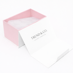 Boîte d'emballage cosmétique personnalisée, boîte cadeau magnétique pour produits de beauté naturels, boîte rose, logo personnalisé, directement de l'usine - Product Image 6
