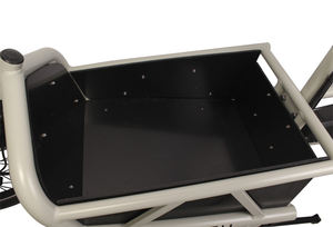 2 ruote Mid Drive elettrico città pendolare Cargo bici <span class=keywords><strong>bicicletta</strong></span> <span class=keywords><strong>con</strong></span> cestello anteriore Cargo Box Bafang Bakfiet elettrico Cargo Bike olandese - Product Image 3