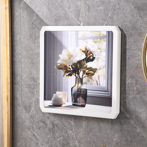 Waterproof Thickened <b>Foldable</b> Wall-Mounted Storage <b>Box</b> for Bathroom Toilet Wall-Mounted Punch-Free Storage Bin - Product Image 4