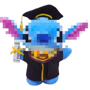 Peluches de Graduación de 25 CM (10 Pulgadas) con Personajes de Dibujos Animados Famosos, Regalos para Estudiantes, Venta al Por Mayor - Product Image 6