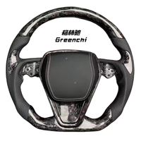 Volante de Fibra de Carbono Forjado para Toyota Corolla RAV4, Mejora del Interior Deportivo
