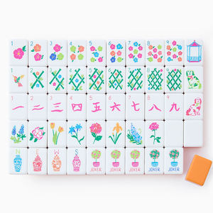 Custom Modern Cute Acrylic Mahjong Tiles Daily Play <b>Entertainment</b> Table Game - Product Image 2